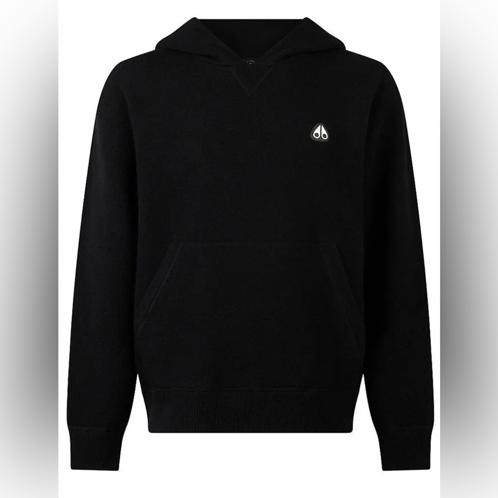 Moose Knuckle Black Jog Falls Crewneck Sweater
Size Small